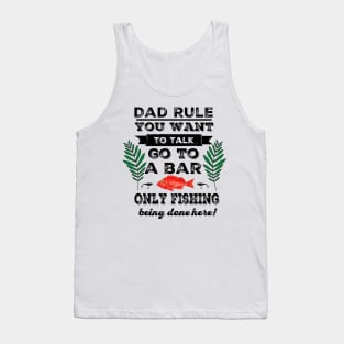 Funny Dad Fishing Quote Tank Top